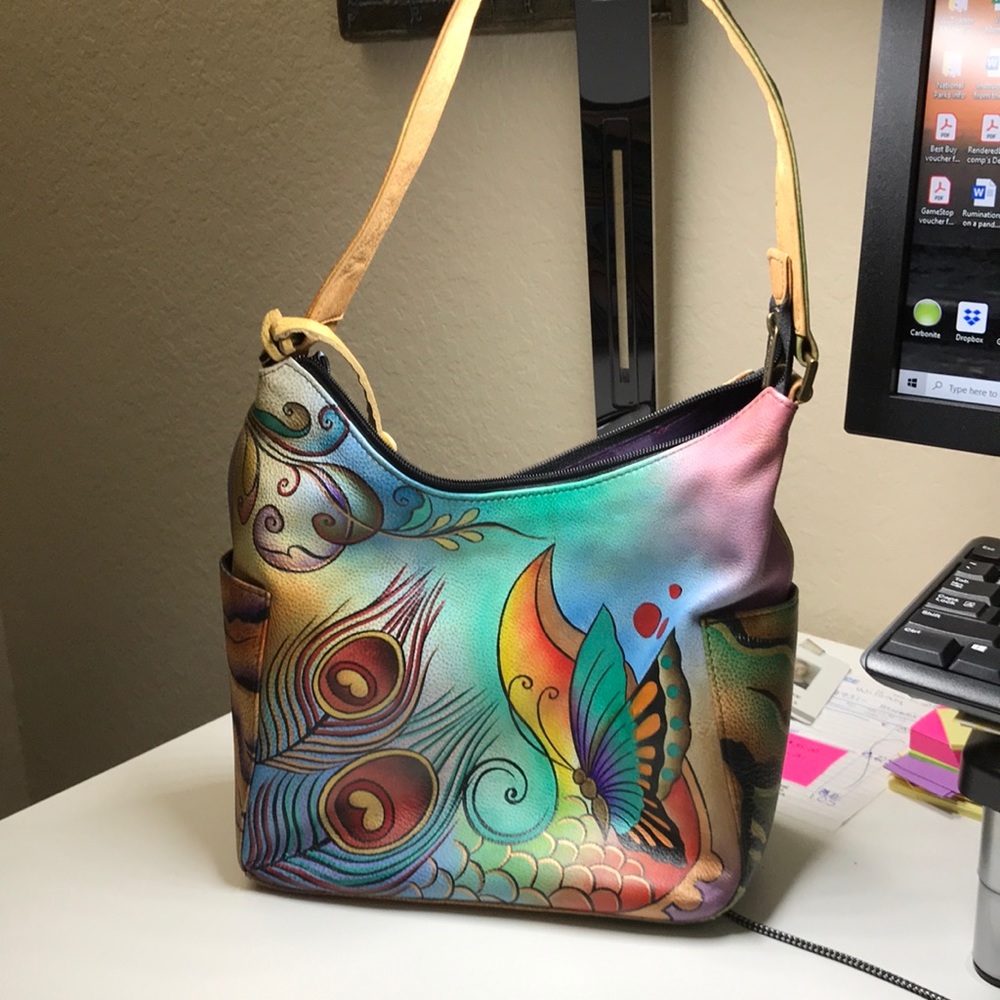 Anuschka leather handbag